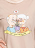 Latte Printed Long - Sleeve Design 40 - Khotwh